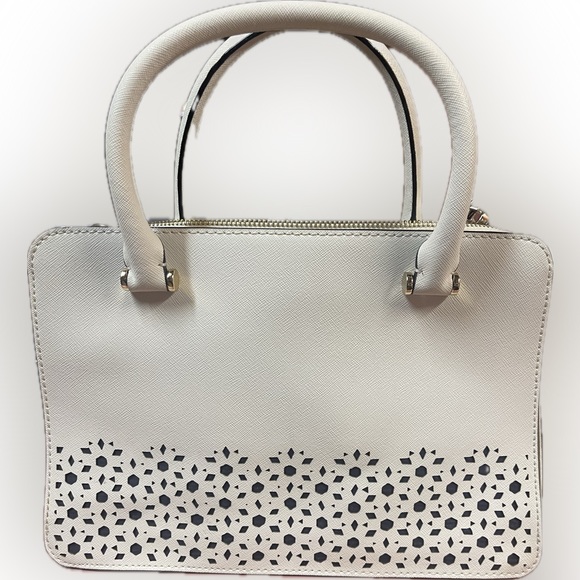 kate spade ♠️ white shoulder bag - Picture 2 of 11